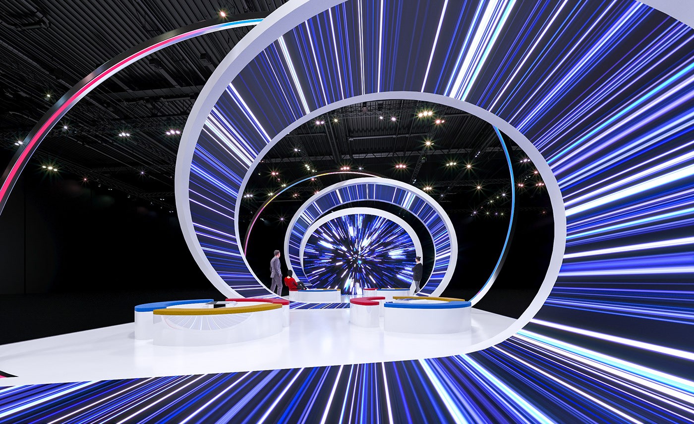 crk展臺(tái)內(nèi)部細(xì)節(jié)圖